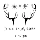 "June 15, 2025 6:47 pm" Libra and Taurus symbol merging tattoo design idea