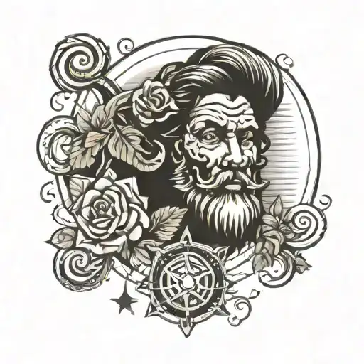 Strength Wisdom Charm Enigma tattoo design idea