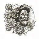 Strength Wisdom Charm Enigma tattoo design idea