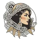 Strength Wisdom Charm Enigma tattoo design idea