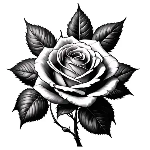 the rose that grew from concrete wrapped itself around God tattoo design idea