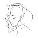 Depression tattoo design idea