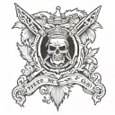 germany ss regiment tattoo design idea