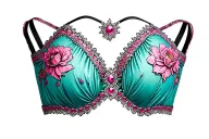 girly bra for a sissy bimbo tattoo design idea