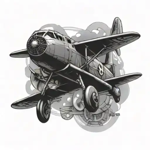 Aircraft Mechanic tattoo design idea