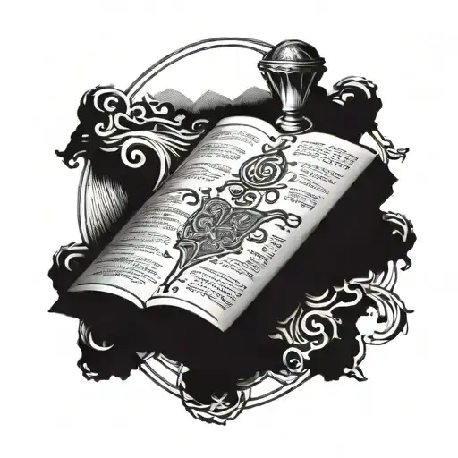 Joshua's conquest bible tattoo design idea