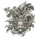 Shen Yin Wangzuo tattoo design idea