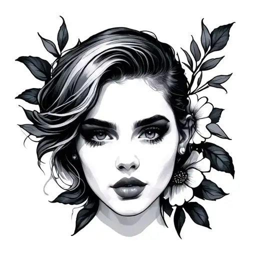 Bisexual tattoo design idea