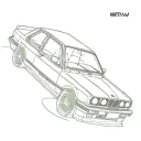 bmw e30 tattoo design idea