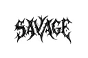 "Savage " tattoo design idea