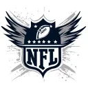 nfl logo with wasted talent tattoo design idea
