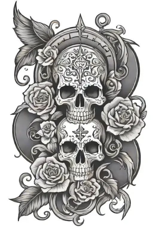 blessed tattoo design idea