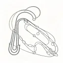open safety pin - the one tara yummy has tattoo design idea