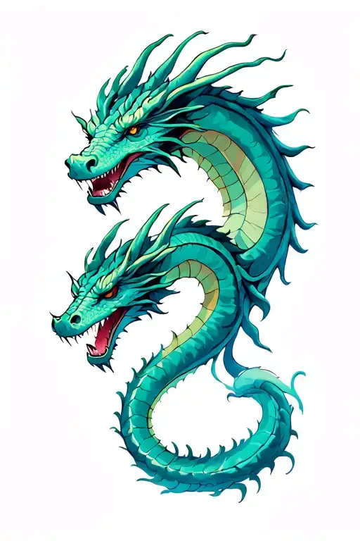 dragon crawling down arm tattoo design idea