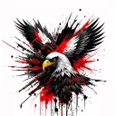 aztec eagle warrior tattoo design idea