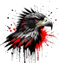 aztec eagle warrior tattoo design idea