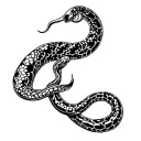 adder tattoo design idea