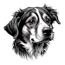 Bird Dog tattoo design idea