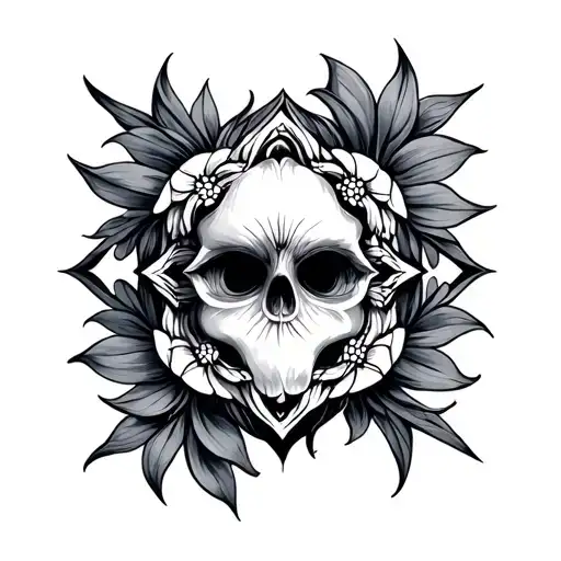 symmetrical tattoo tattoo design idea