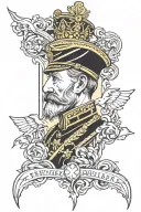 kaiser wilhelm tattoo design idea