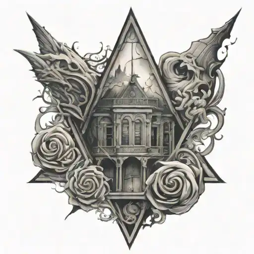 silent hill   tattoo design idea