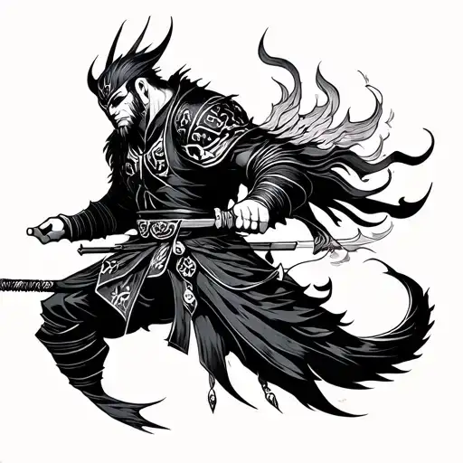 Ronin tattoo design idea