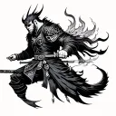 Ronin tattoo design idea