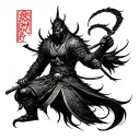 Ronin tattoo design idea