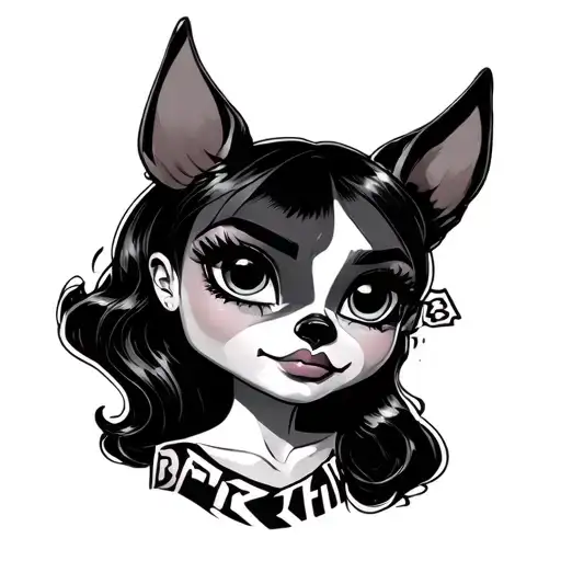 Bratz Camaro tattoo design idea