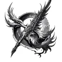 Final Fantasy 16 tattoo design idea