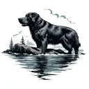 newfoundland and nova scotia tattoo design idea