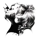 Adele albums covers sounding tattoo design idea