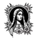 Our Lady Of Guadalupe tattoo design idea