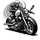 Ghost Rider tattoo design idea