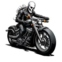 Ghost Rider tattoo design idea