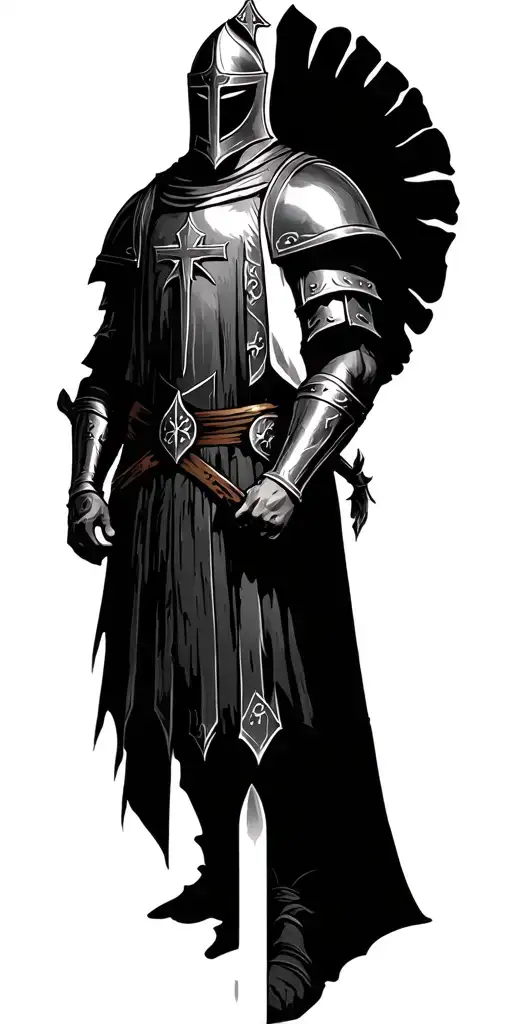 knights Templar knight , spartan warrior, viking warrior tattoo design idea