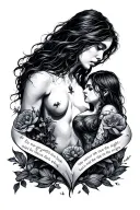 centered around the poem 'do not go gentle into the night', incorporate helping others and leadership into the design tattoo design idea