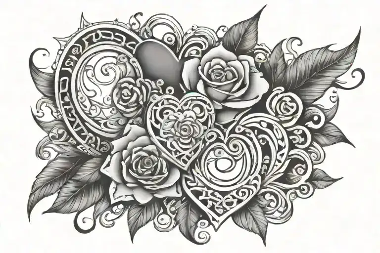 "Valentine's Property" tattoo design idea