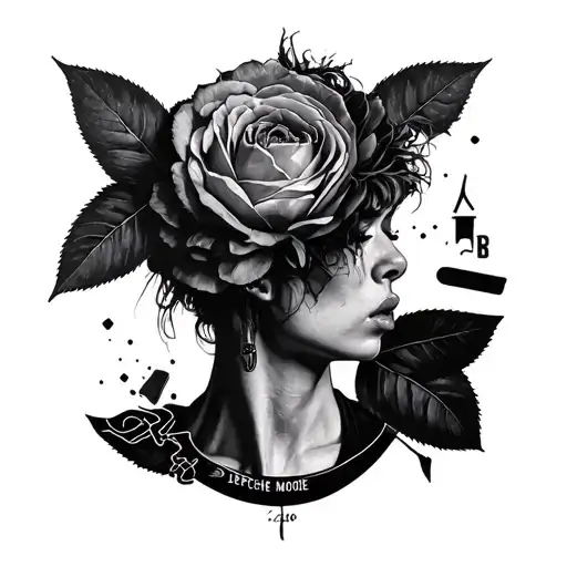 Depeche Mode tattoo design idea