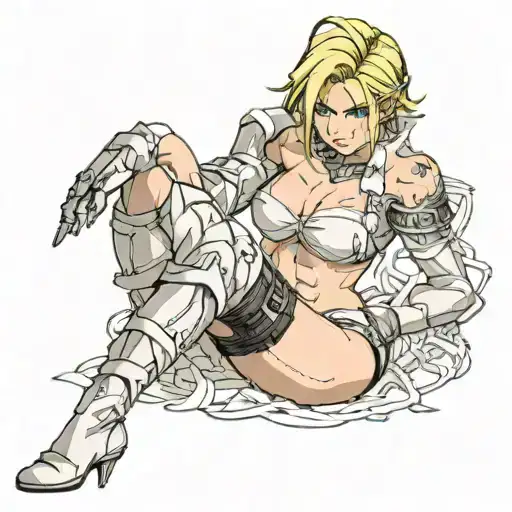 thick annie leonhart sexy nude tattoo design idea