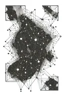 constellation cassiopeia tattoo design idea