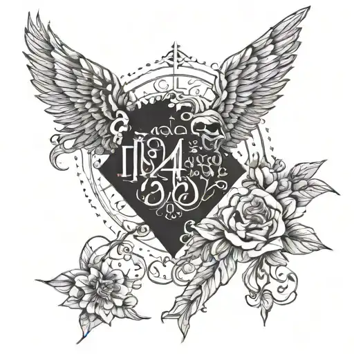 Ísis Sophia 24 10 2022 death date tattoo design idea