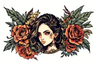 no risk no story tattoo design idea