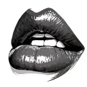 lip's tattoo design idea