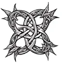 Yggdrasil, Niddhöggr, Celtic knot, Nordic tattoo design idea