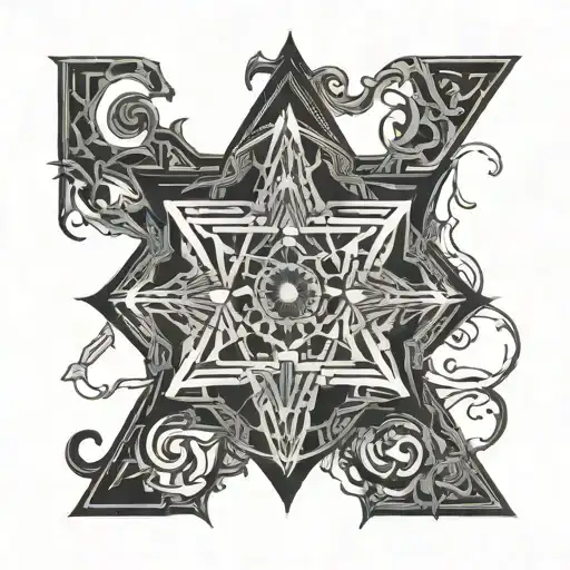 quantum immortality tattoo design idea