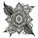 quantum immortality tattoo design idea