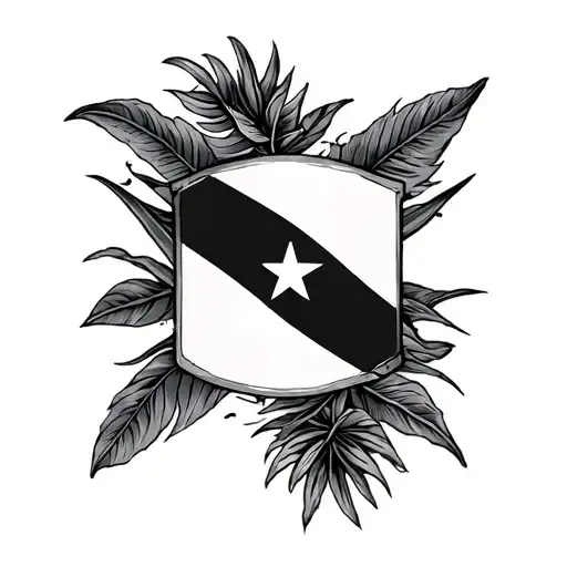 Dominican Republic tattoo design idea