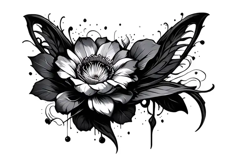 cool random design tattoo design idea