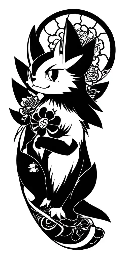 Bisharp pokemon tattoo design idea